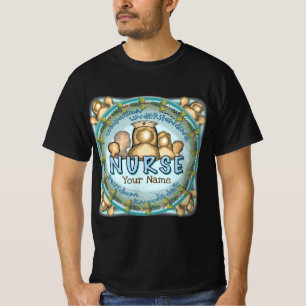 T-shirt Infirmière de la devise arc-en-ciel