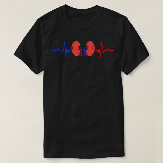 T-shirt Infirmière de la dialyse rénale Nephrologie Infirm (Design devant)