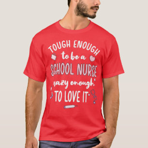 T-shirt Infirmière de l'école Cadeaux d'appréciation de l'