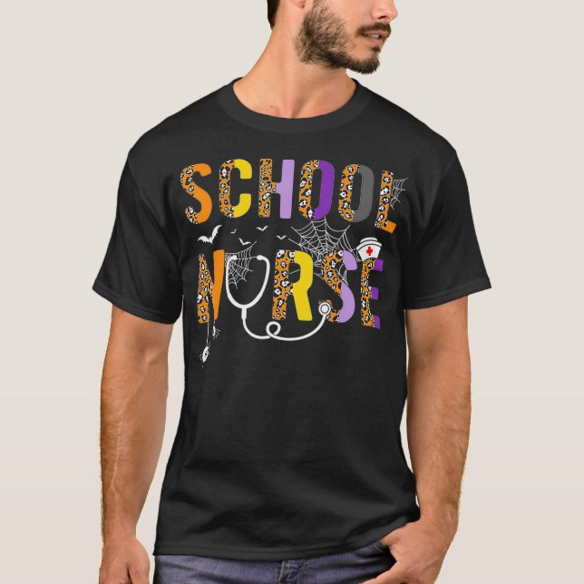 T-shirt Infirmière de l'école Nurselife Registre des costu (Devant)
