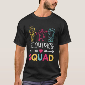 T-shirt Infirmière de l'équipe de pédiatrie