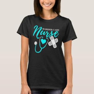 T-shirt Infirmière de soins de la blessure RN CNA Travaill