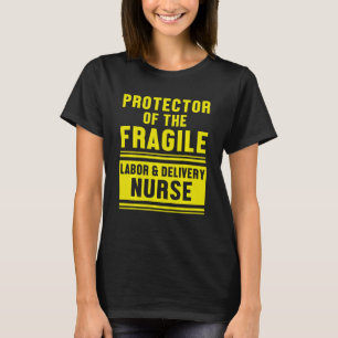 T-shirt Infirmière De Travail Et De Livraison Protecteur D