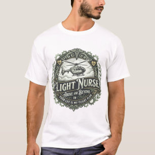 T-shirt Infirmière de vol au-delà de toute attente