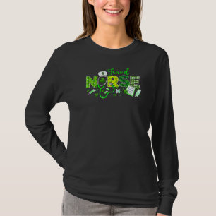 T-shirt Infirmière de voyage St. Patricks Day Love Stethos