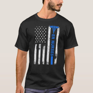 T-shirt Infirmière des urgences pour soins infirmiers aux