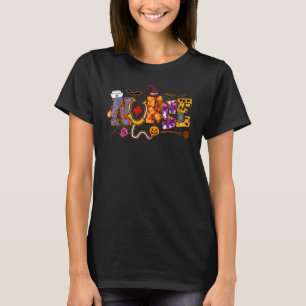 T-shirt Infirmière d'Halloween Soins Infirmiers Travailleu