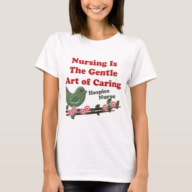 T-shirt Infirmière d'hospice (Devant)