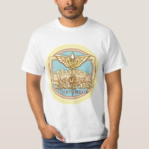 T-shirt Infirmière du Dakota du Sud Caducée