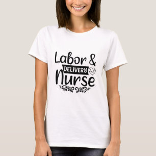 T-shirt Infirmière du travail et de la prestation