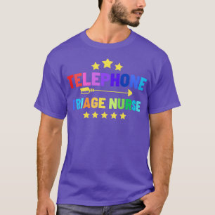 T-shirt Infirmière du triage téléphonique