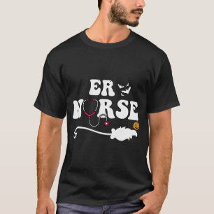 T-shirt Infirmière d'urgence Infirmière des urgences Hallo