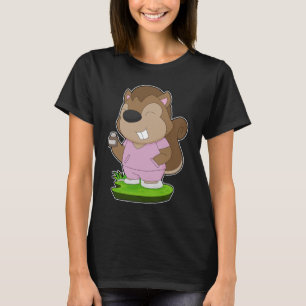 T-shirt Infirmière écureuil médecine