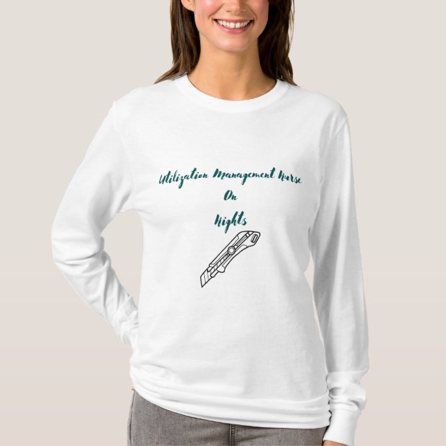 T-shirt  - Infirmière en gestion de l'utilisation (Devant)