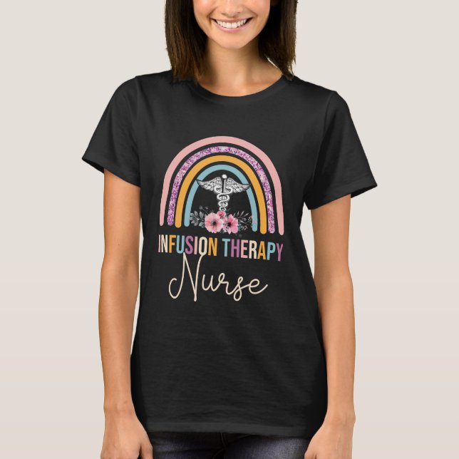 T-shirt Infirmière en infusion (Devant)