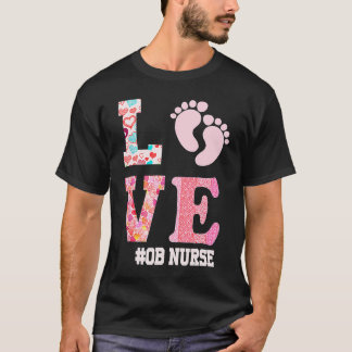 T-shirt Infirmière en obstétrique Livraison de la Saint-Va