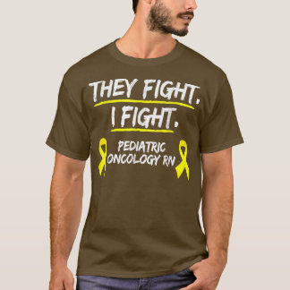 T-shirt Infirmière en oncologie pédiatrique Chemise RN Can