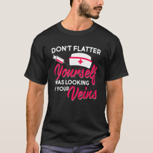 T-shirt Infirmière en phlébotomie drôle Technicien Rn