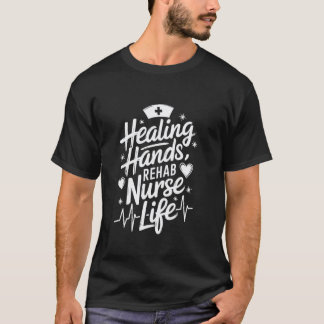 T-shirt Infirmière en réadaptation RN Conception Départeme