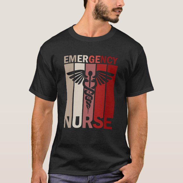 T-shirt Infirmière en salle d'urgence - infirmière en sall (Devant)