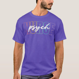 T-shirt Infirmière en soins infirmiers en santé mentale Nu