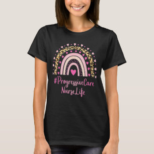 T-shirt Infirmière en soins progressifs Empreinte de léopa