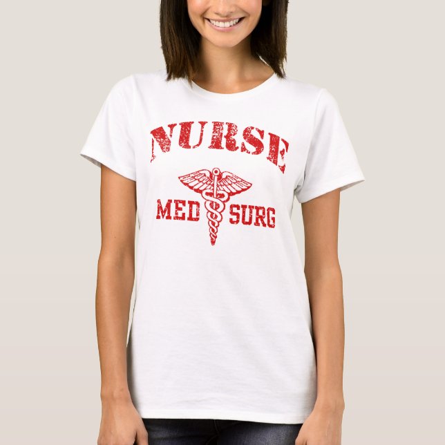 T-shirt Infirmière en surg (Devant)