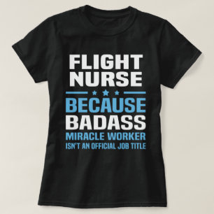 T-shirt Infirmière en vol