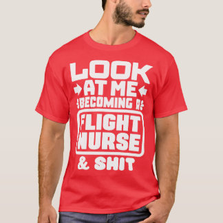 T-shirt Infirmière en vol 1