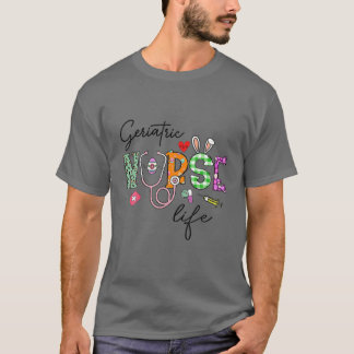T-shirt Infirmière gériatrique Grossesse Grossesse Oeuf Am