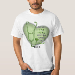 T-shirt Infirmière Green Heart LVN