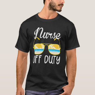 T-shirt Infirmière hors service 2022 Pause printemps Vacan