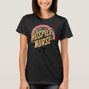 T-shirt Infirmière hospitalière Leopard Arc-en-ciel Infirm