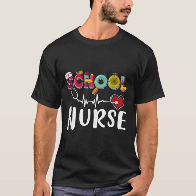 T-shirt Infirmière Infirmière Infirmière Infirmière Infirm (Devant)