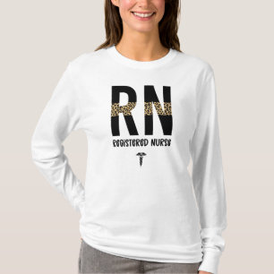 T-shirt Infirmière inscrite à la RN Cheetah Infirmière dip