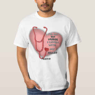 T-shirt Infirmière inscrite de Red Heart RN