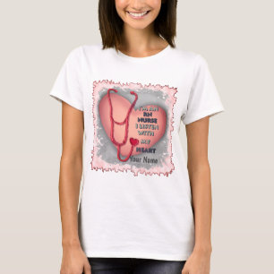 T-shirt Infirmière inscrite de Red Heart RN