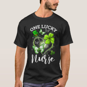 T-shirt Infirmière Jour de la Saint Patrick Une infirmière