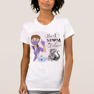 T-shirt Infirmière Maman Reptile - Infirmière Amoureuse de