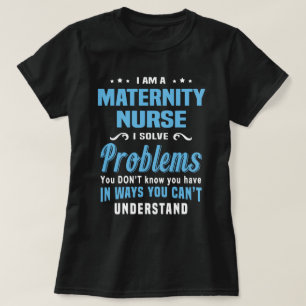 T-shirt Infirmière maternelle