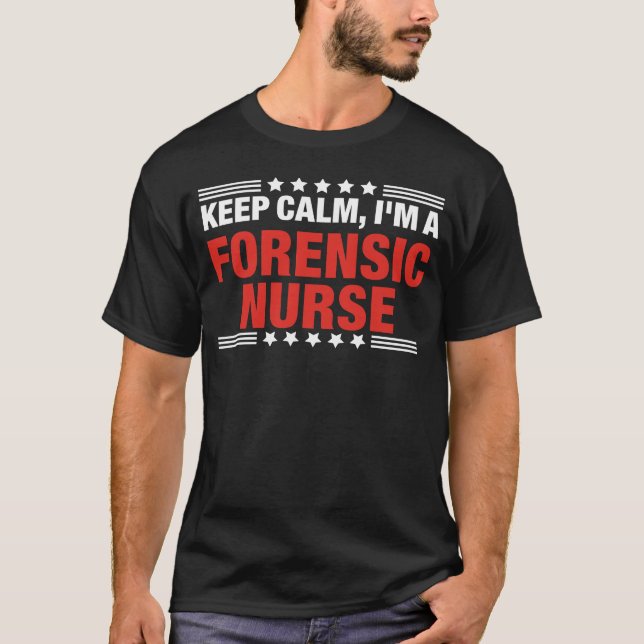 T-shirt Infirmière médico-légale (Devant)