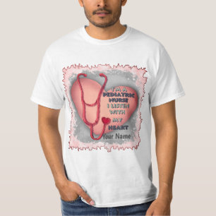 T-shirt Infirmière pédiatrique de Red Heart