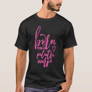 T-shirt Infirmière pédiatrique faisant une différence pour