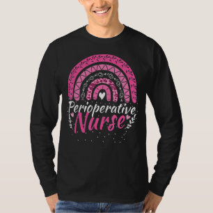 T-shirt Infirmière périphérique arc-en-ciel Infirmière Méd