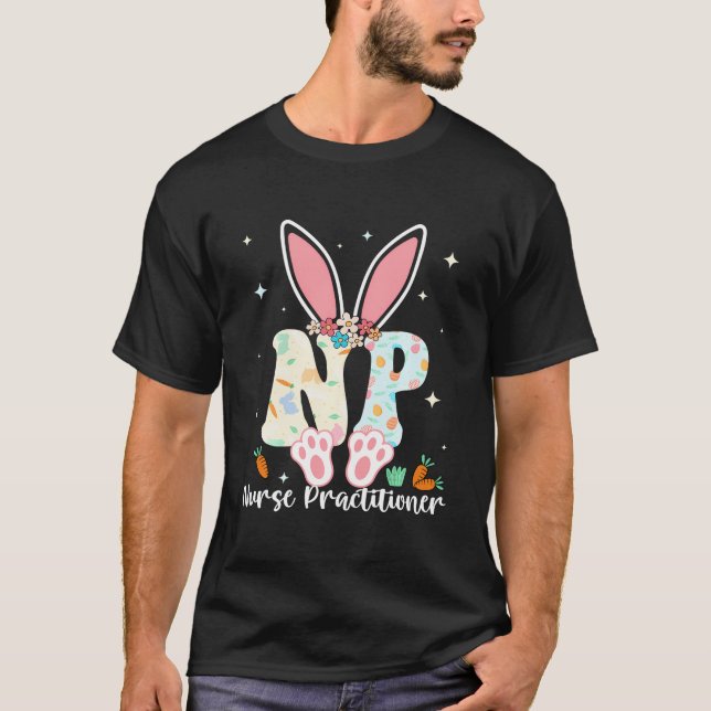 T-shirt Infirmière praticienne - Joyeux discours de Pâques (Devant)