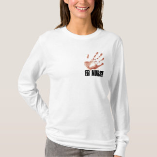 T-shirt infirmière remise sanglante d'ER