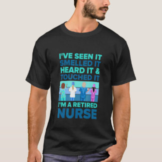 T-shirt Infirmière retraitée Retraite infirmière Pour