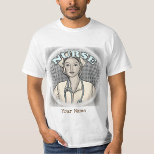 T-shirt infirmière rétro