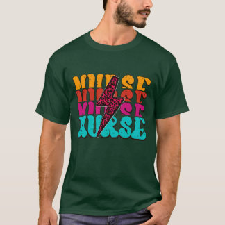 T-shirt Infirmière rétro 7