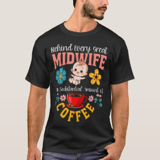 T-shirt Infirmière Sage-Femme Travailleuse de Naissance Ca